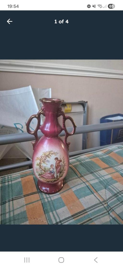  — vintage ceramic urn vase