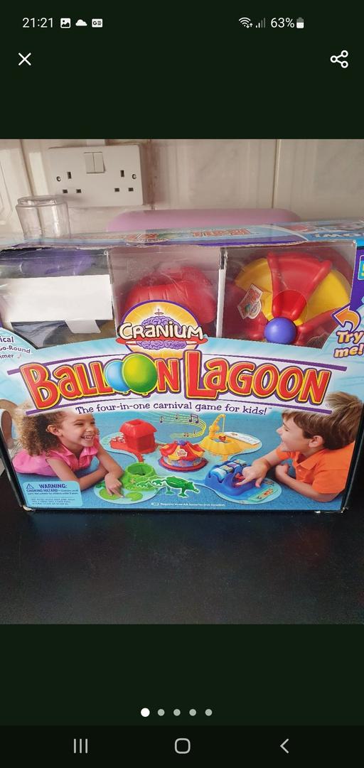  — balloon lagoon musical carnival game
