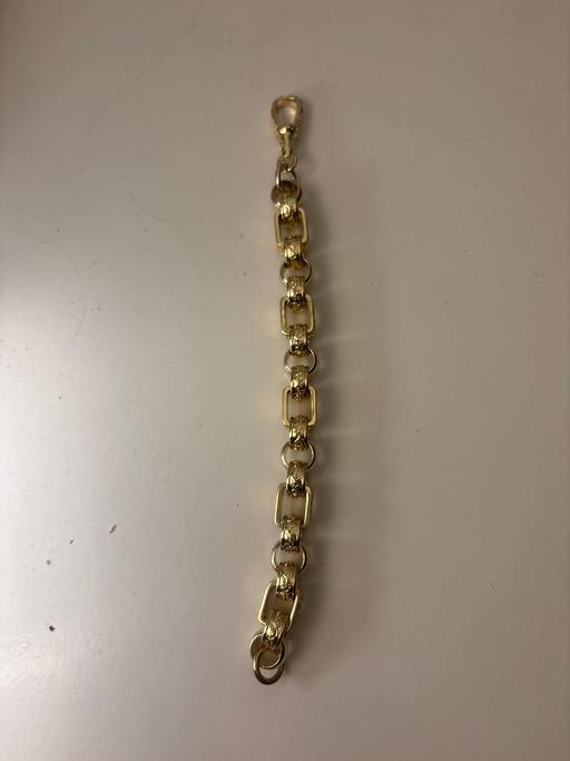  — Gold plated belcher bracelet