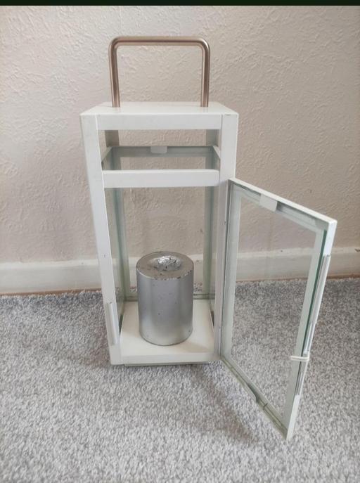  — Lantern with candle
