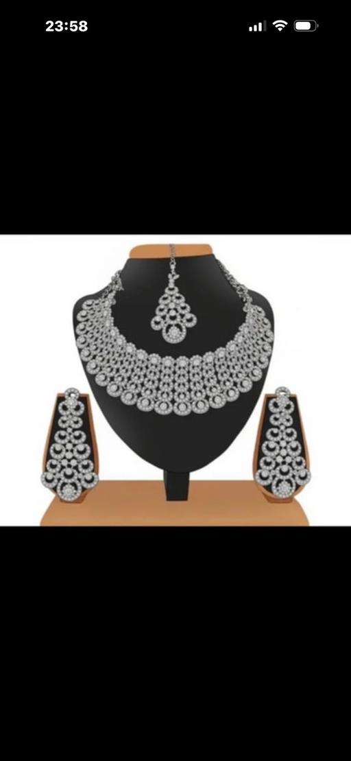  — Ladies women jewellery set silver jewellery