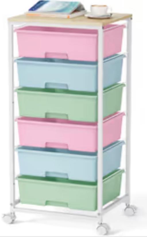  — 6 drawer storage trolley-Brand new