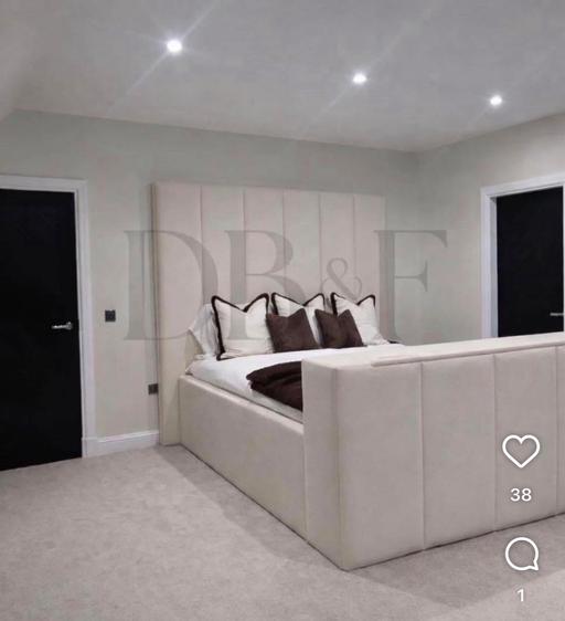  — Brand new double gas lift tv bed ha