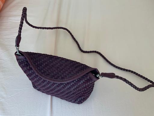  — Leather Weave Bag