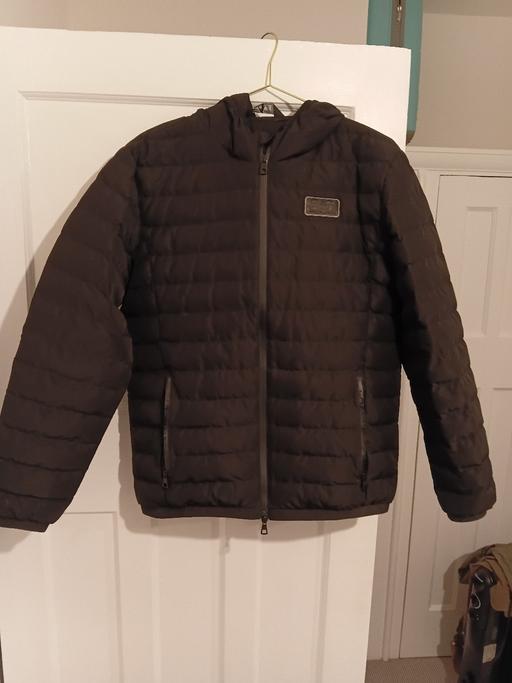 — ​EA7 Emporio Armani Men's Hooded Puffer Jacke