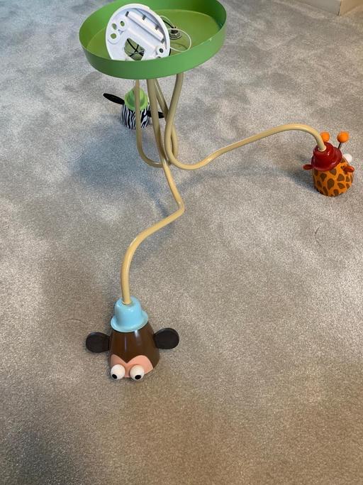  — Jungle animal themed light fitting