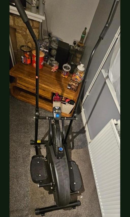  — cross trainer and vibration plate