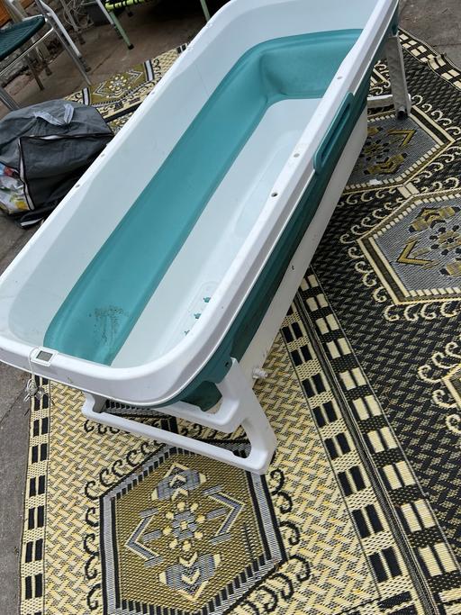  — Portable bath heavy plastic