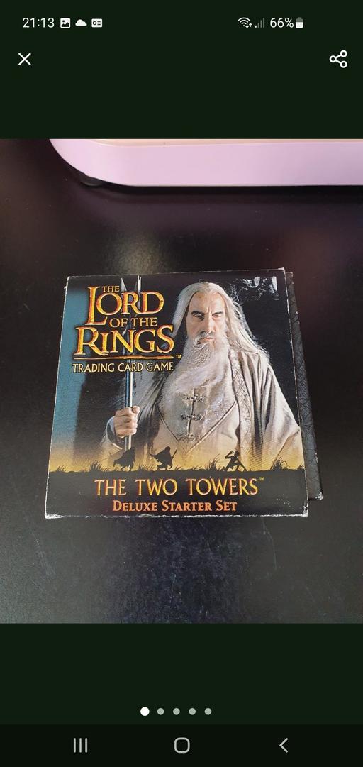  — lord of the rings deluxe trading card game