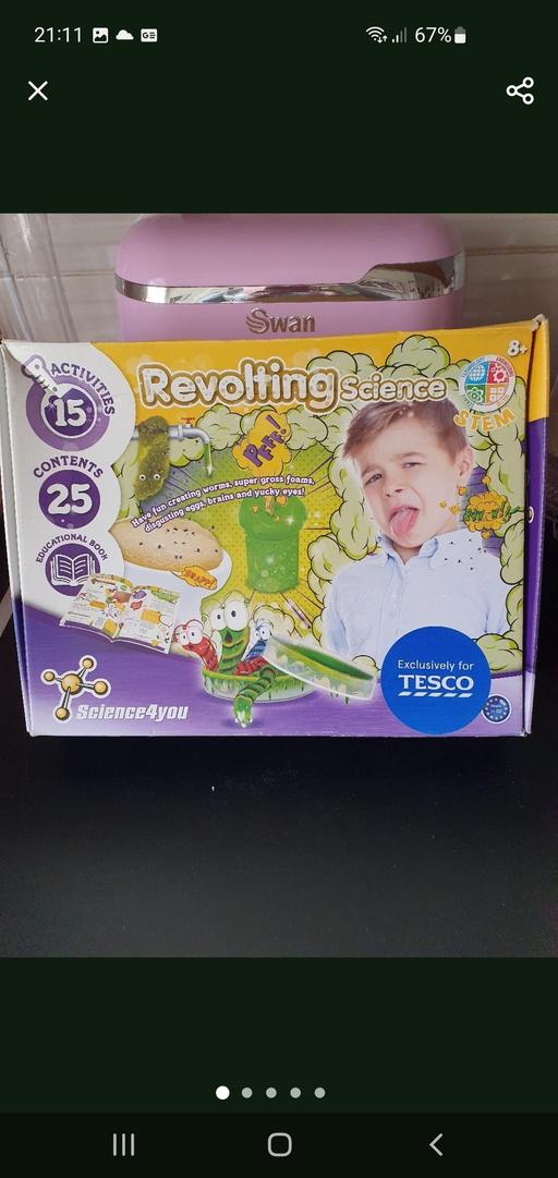  — revolting science set NEW