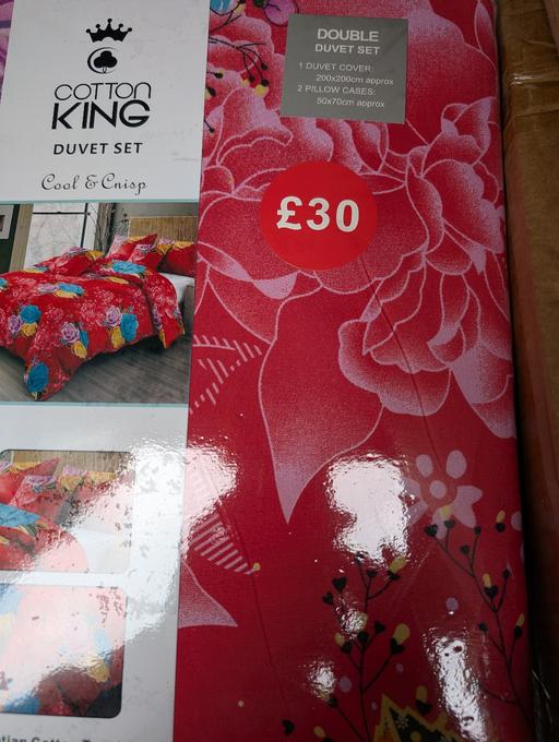  — new double bedding set