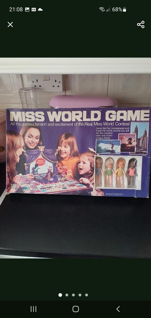  — vintage miss world game 1972