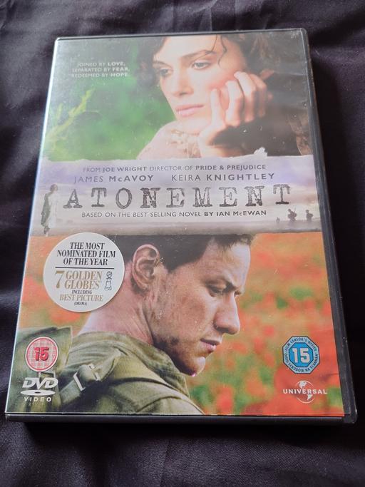  — Atonement DVD
