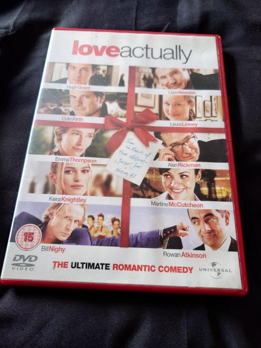  — Love actually DVD