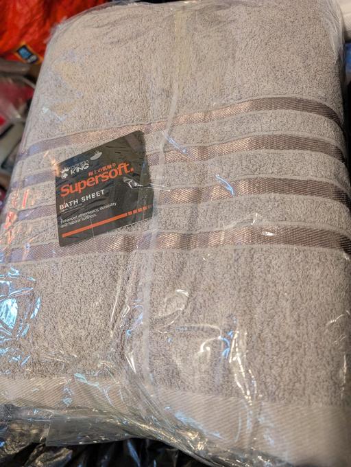  — new pack 3 X beige bath sheets