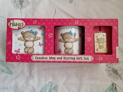  — bn mug, coaster and keyring giftset