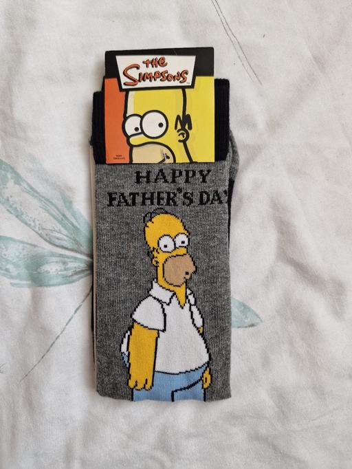  — bn 1pair Simpsons fathers day socks