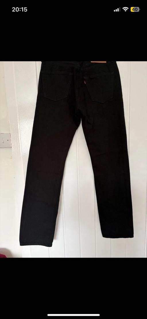  — Men’s Levi 501 black jeans - brand new
