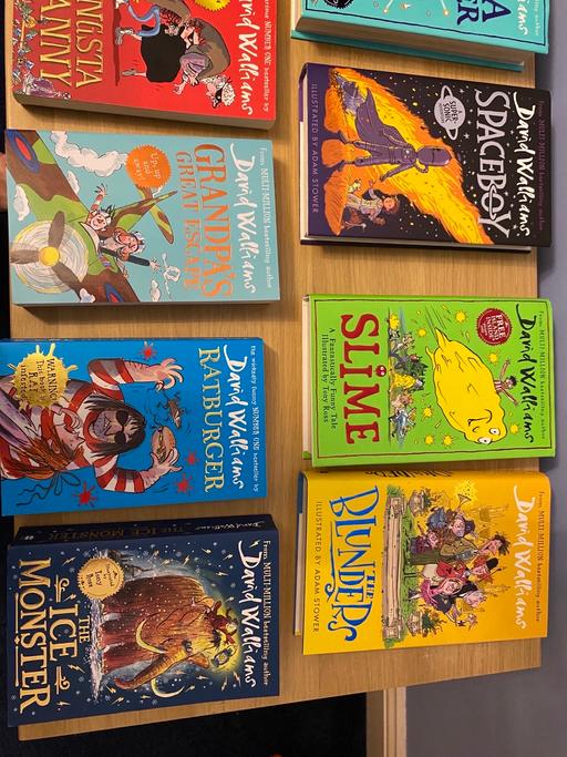  — David Walliams books