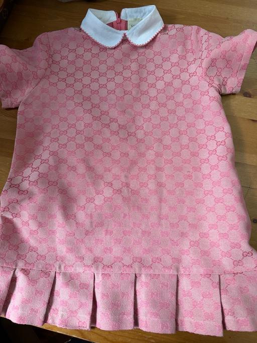  — Girls pink dress