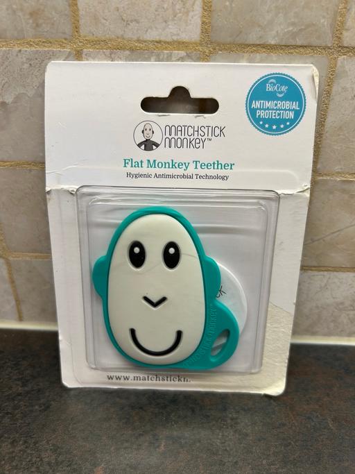  — Matchstick Monkey Flat Teether