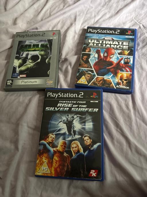  — Ps2 Marvel Games Combo