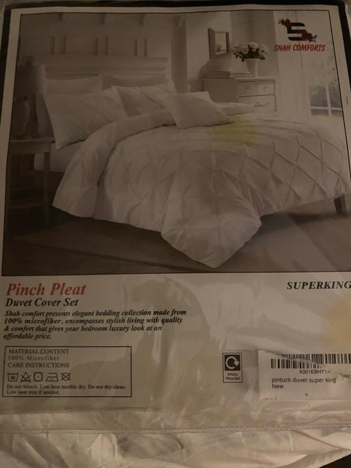  — Super king bed sheet brand new