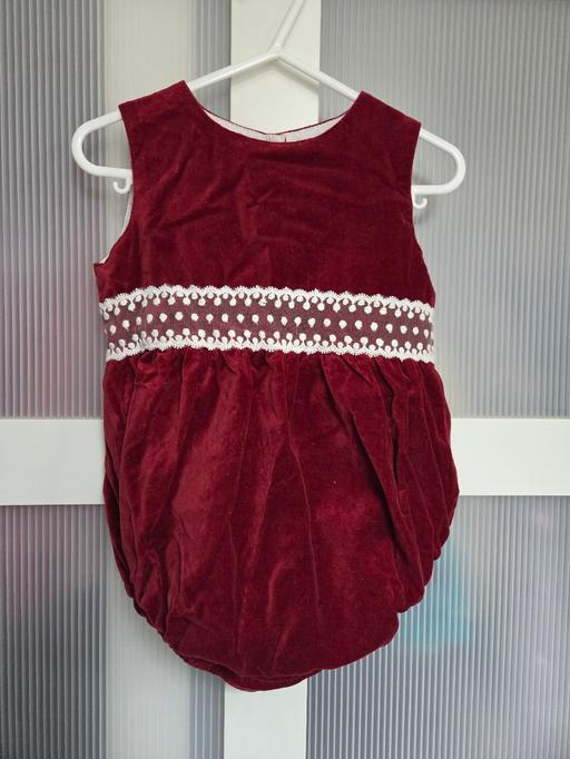  — Age 2 PHI CLOTHING velvet romper