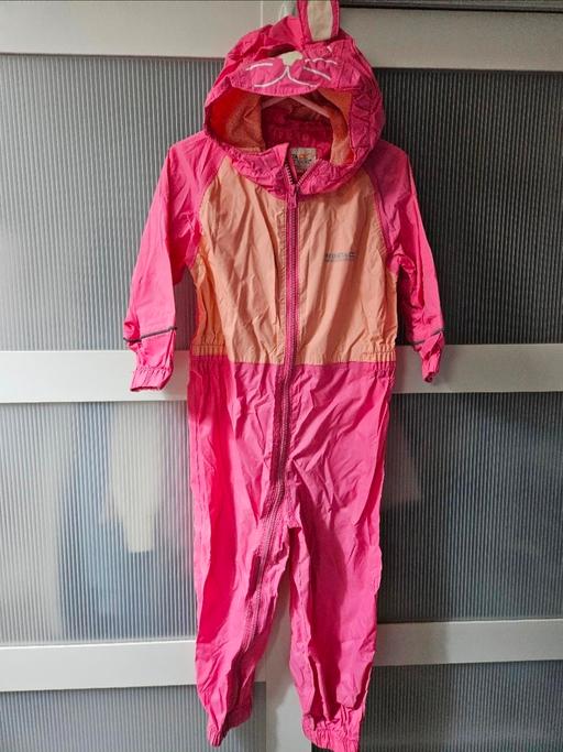  — Age 2-3 REGATTA pink puddlesuit