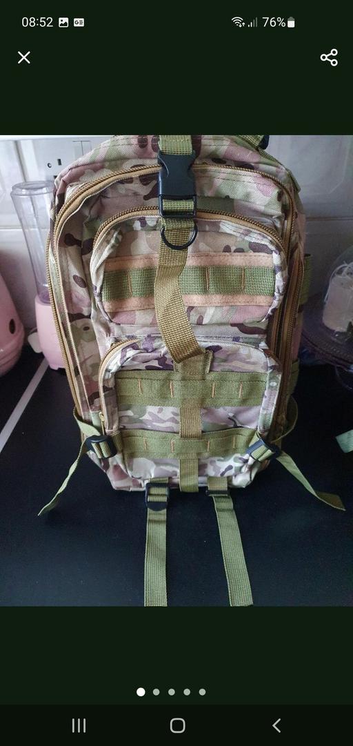  — camouflage rucksack