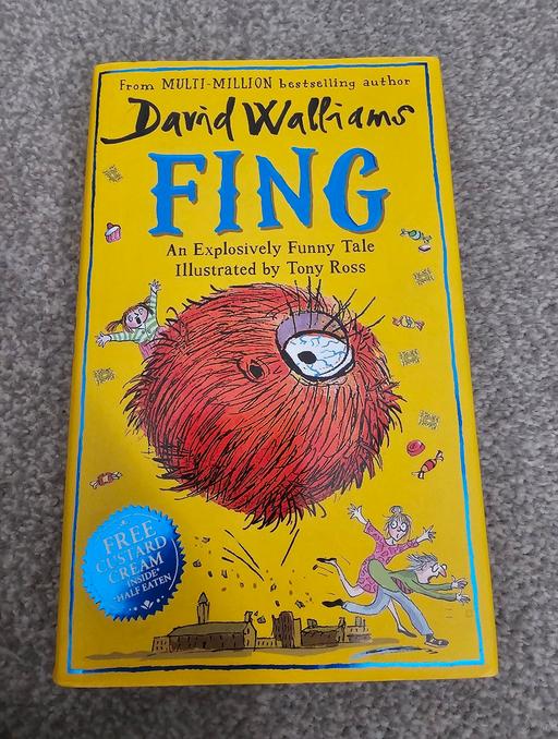  — David walliams Fing hardback book