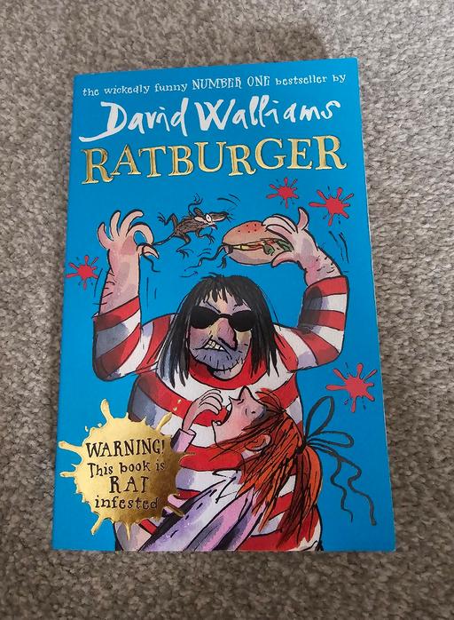  — David walliams rat burger