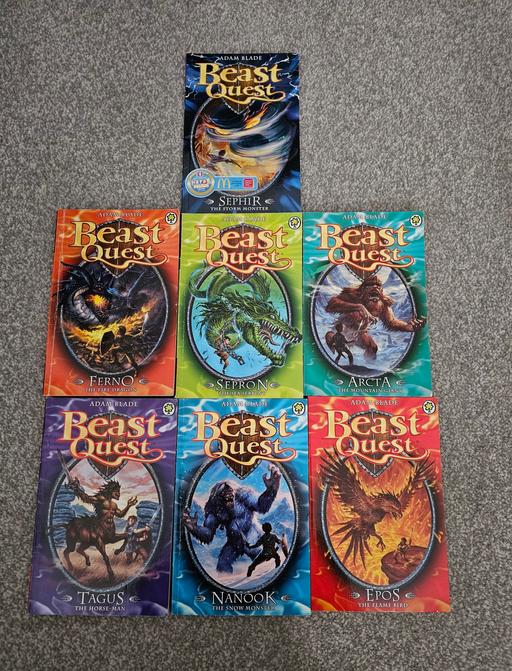  — Beast quest books 1-6 (series 1) plus additio