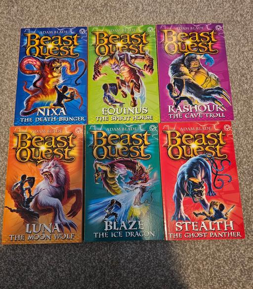  — Beast quest series 4 books