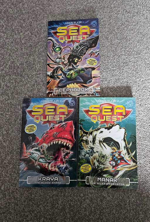  — 3x sea quest books