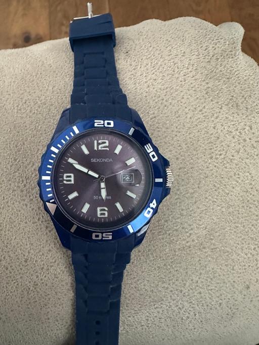  — Man watch blue SEKONDA