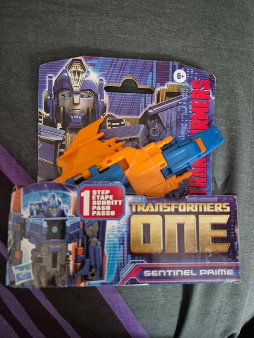  — new Transformers One Sentinel Prime Figure
