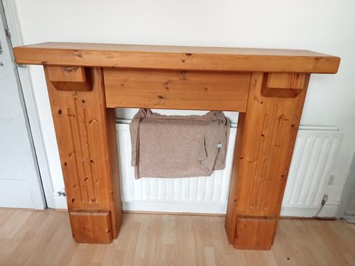  — Wood fire surround 