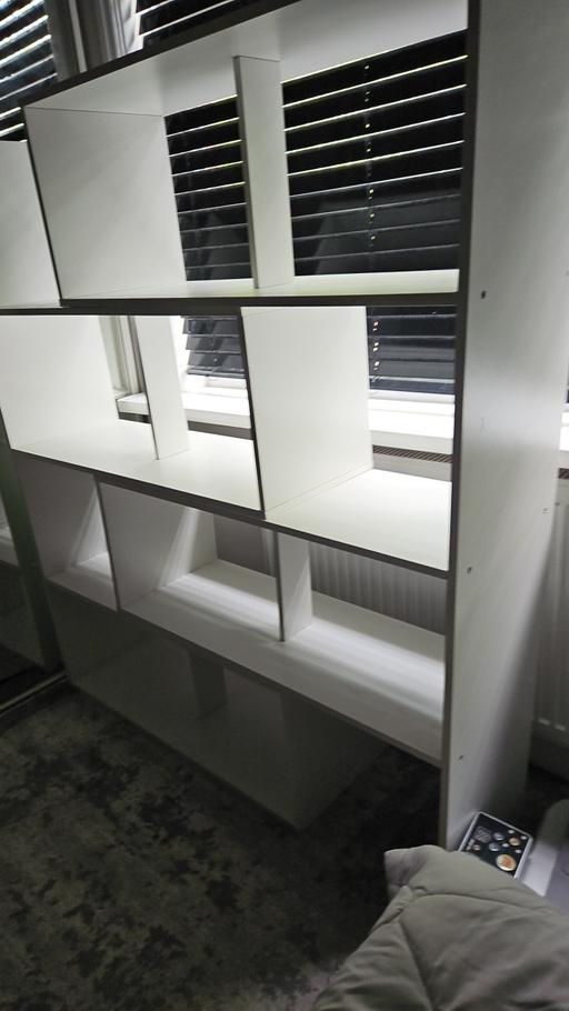  — white book shelve Unit