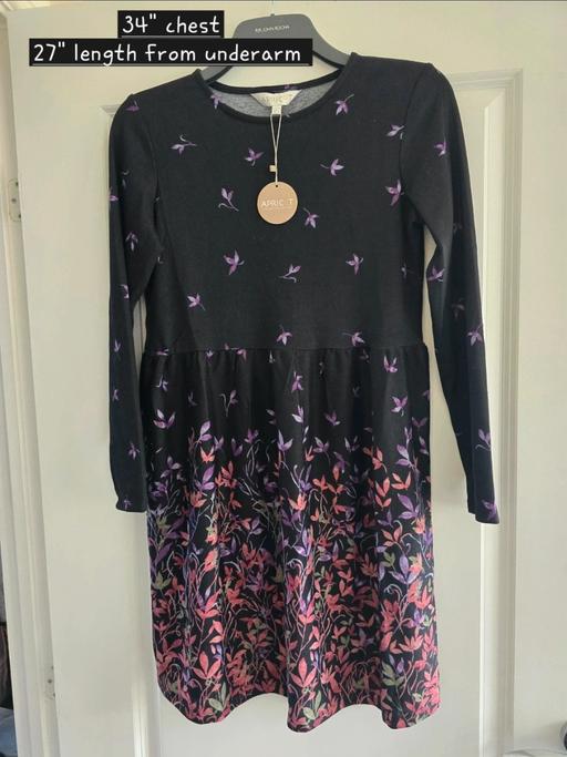  — Apricot dress 👗 uk10- bnwt