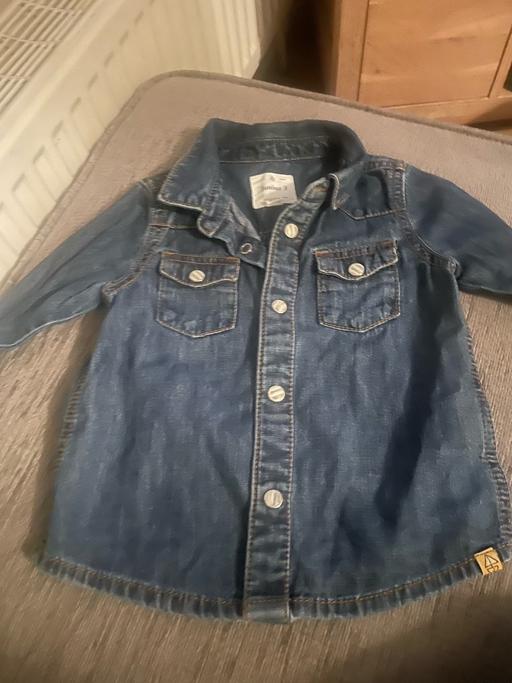  — Junior J baby boy denim shirt 9-12months