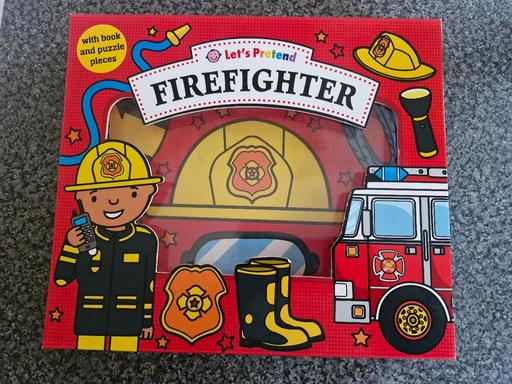  — Let's Pretend Firefighter Puzzle Book