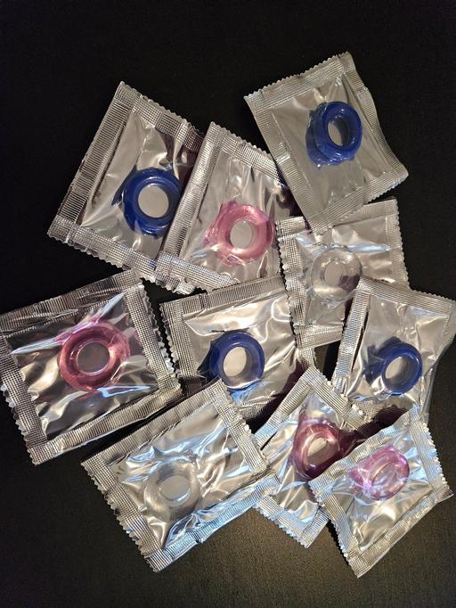  — 10 x Sealed Silicone Rings