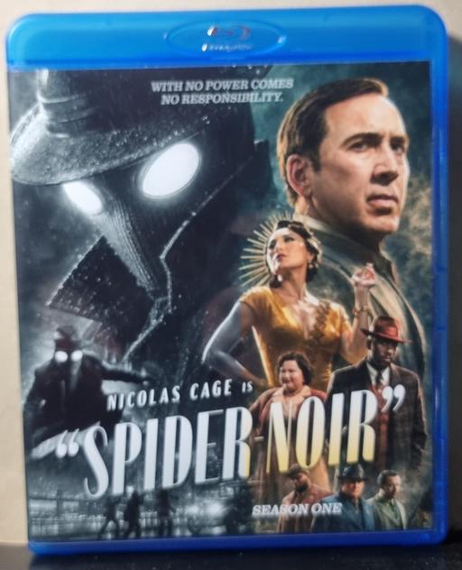  — SPIDER NOIR SEASON 1 DOUBLE DISC  BLU RAY UK