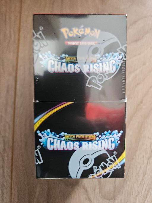  — pokemon tcg chaos rising half booster box