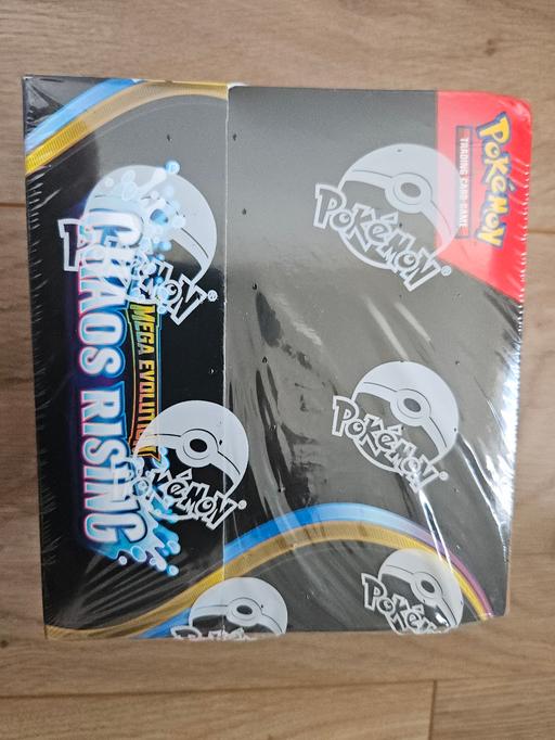  — pokemon tcg chaos rising full booster box