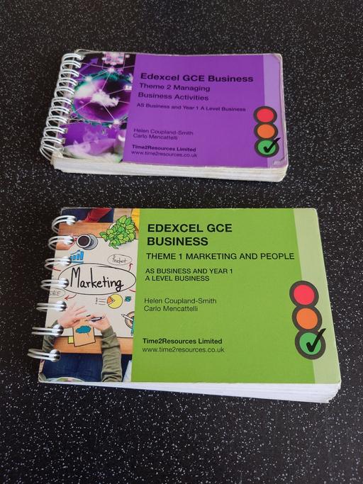  — 2 Edexcel GCE business binders