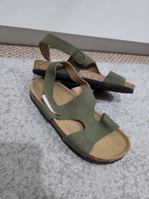  — Size 11 khaki sandals