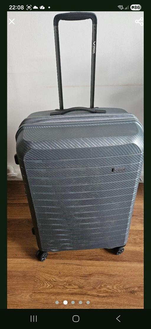  — V-Roox Suitcase Grey LARGE HARDSHELL