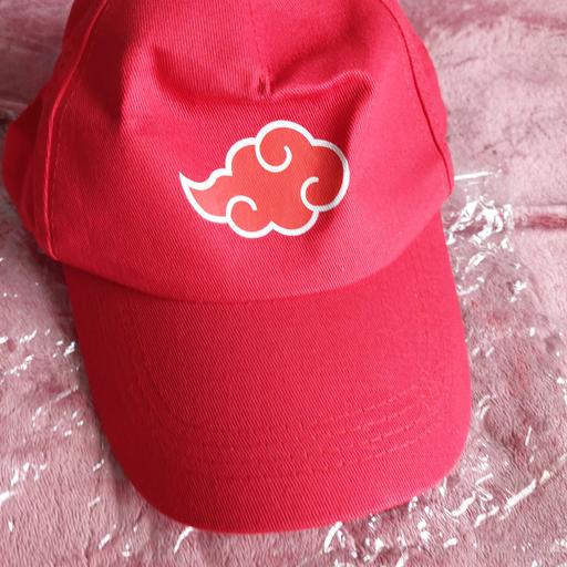  — anime naruto cap red new x 1 adults